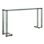 Table console en acrylique Camryn Couture - Transparent - 60 L x 10 P x 30 H - 52Lx10Px30H
