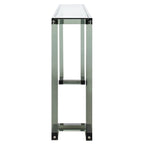 Table console en acrylique Camryn Couture - Transparent - 60 L x 10 P x 30 H - 52Lx10Px30H