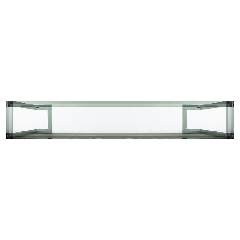 Table console en acrylique Camryn Couture - Transparent - 60 L x 10 P x 30 H - 52Lx10Px30H